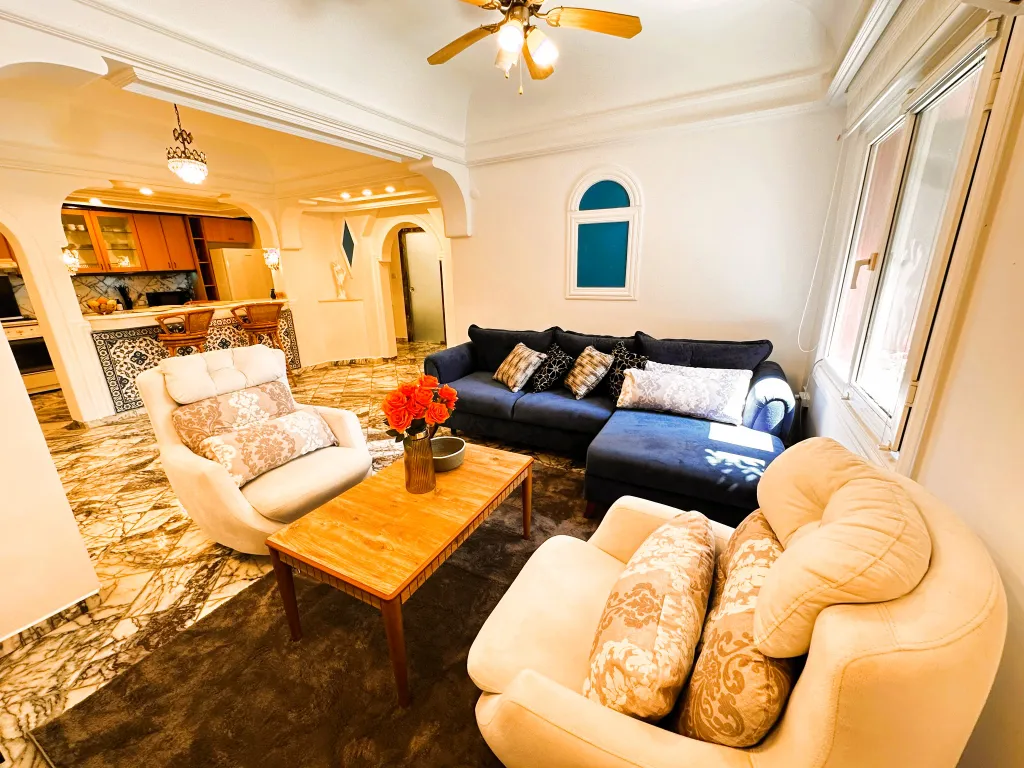 Аланья, квартира со своим бассейном и садом, до моря 7 минут