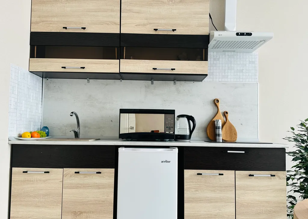 Студия на верхнем этаже