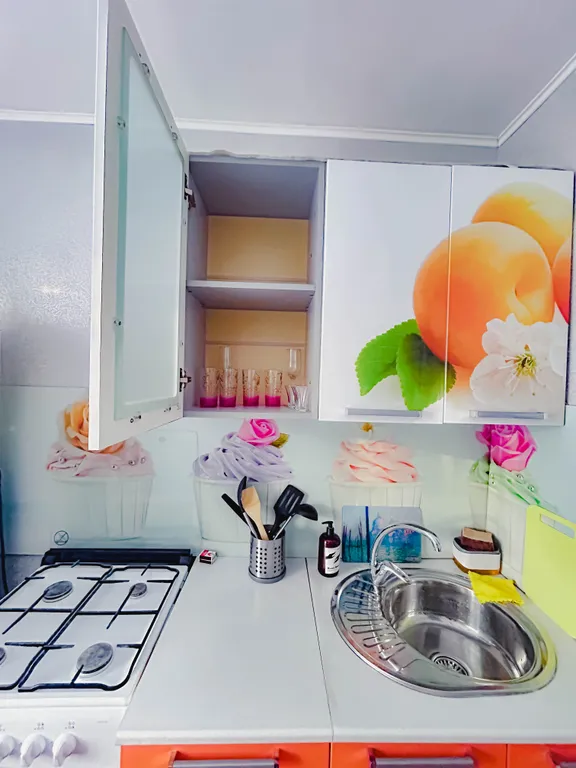 Светлая двухкомнатная квартира