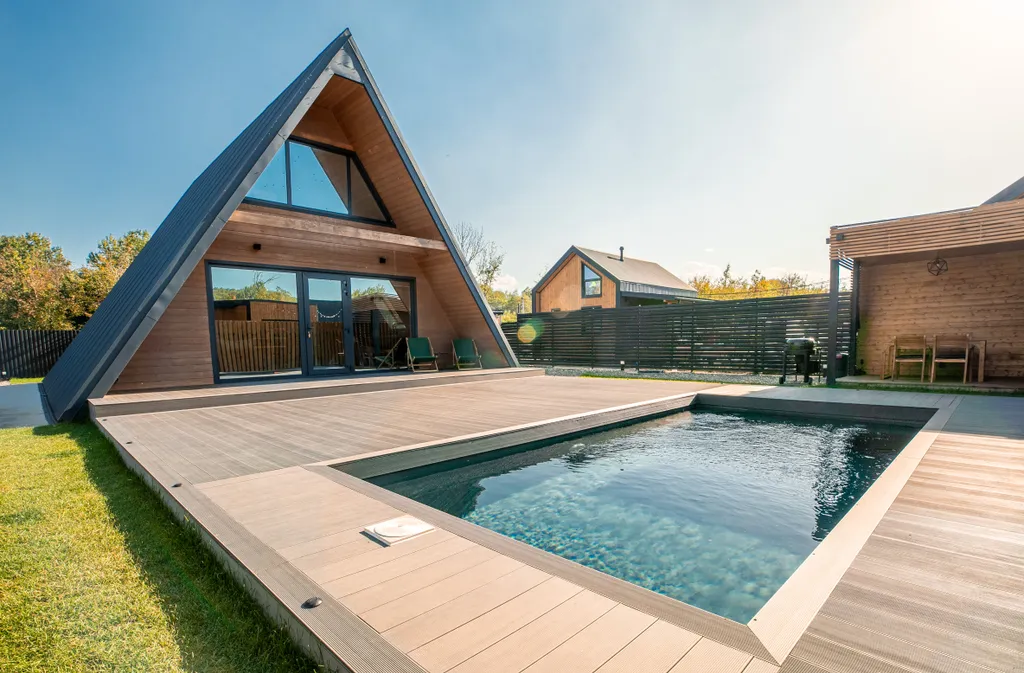 Коттедж Загородный дом A-Frame — Северская