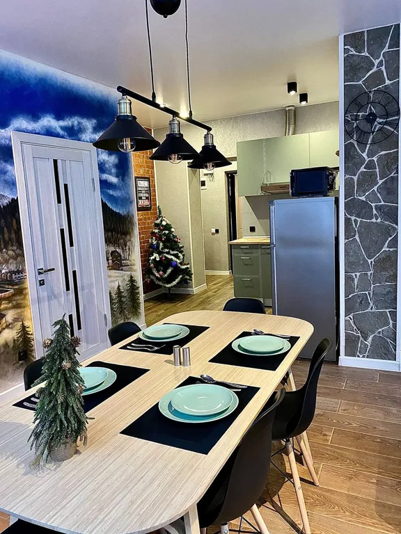 Уютная квартира с видом на лес Dombay flats "Горы"