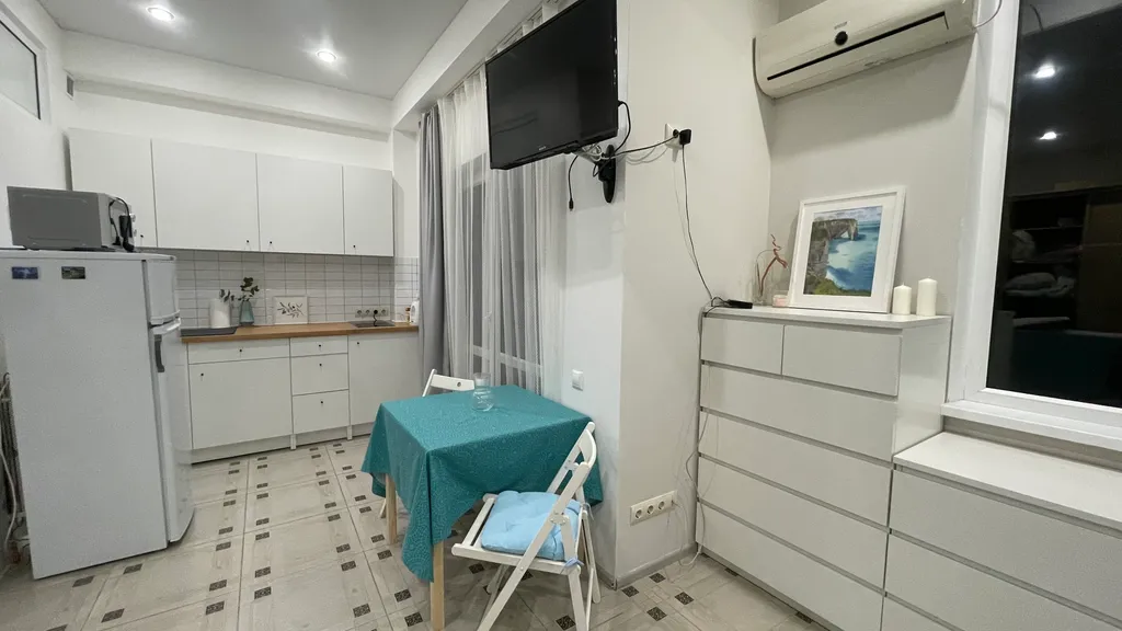 Квартира Квартира Бирюзовая студия на Тюльпанов -Сириус/Магнит — Сириус