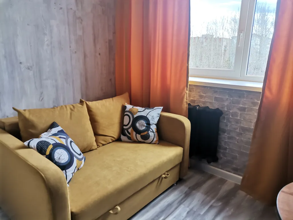 Светлая и стильная студия с удобным расположением