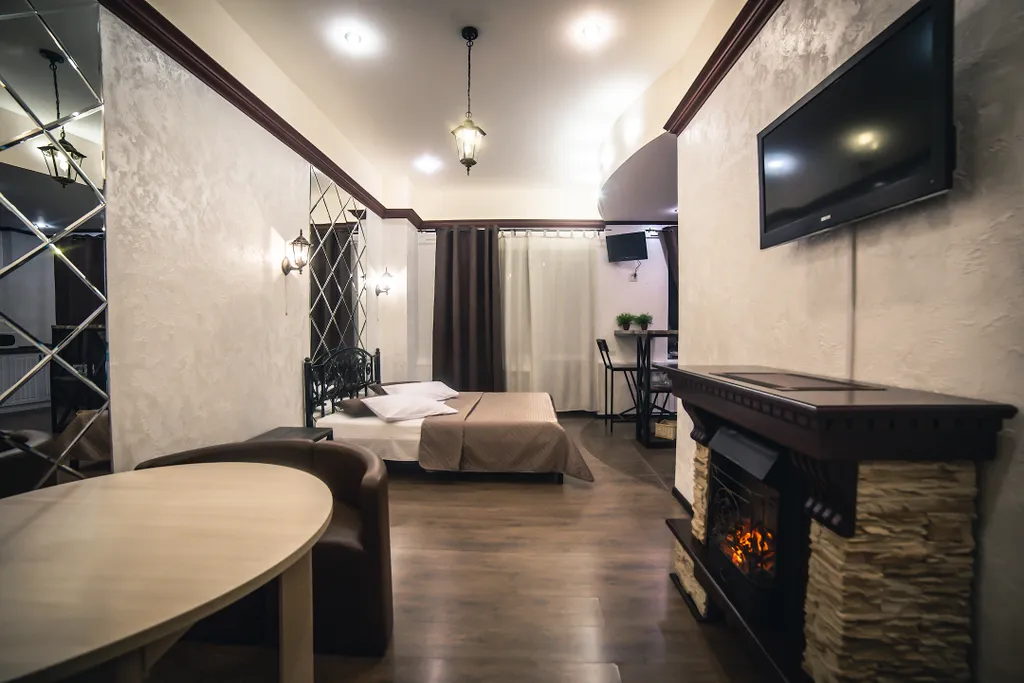 Стильная квартира - студия в стиле provence с джакузи