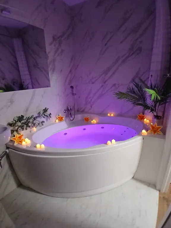 Квартира Квартира Tropic SPA Studio с джакузи XXL и тропическим душем в уютном центре — Минск