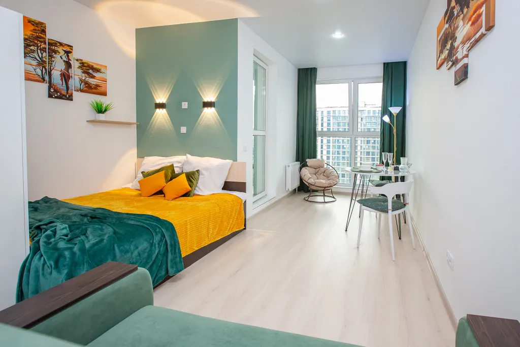 Квартира Новая студия с дизайнерским ремонтом ЖК Минск Мир — Минск