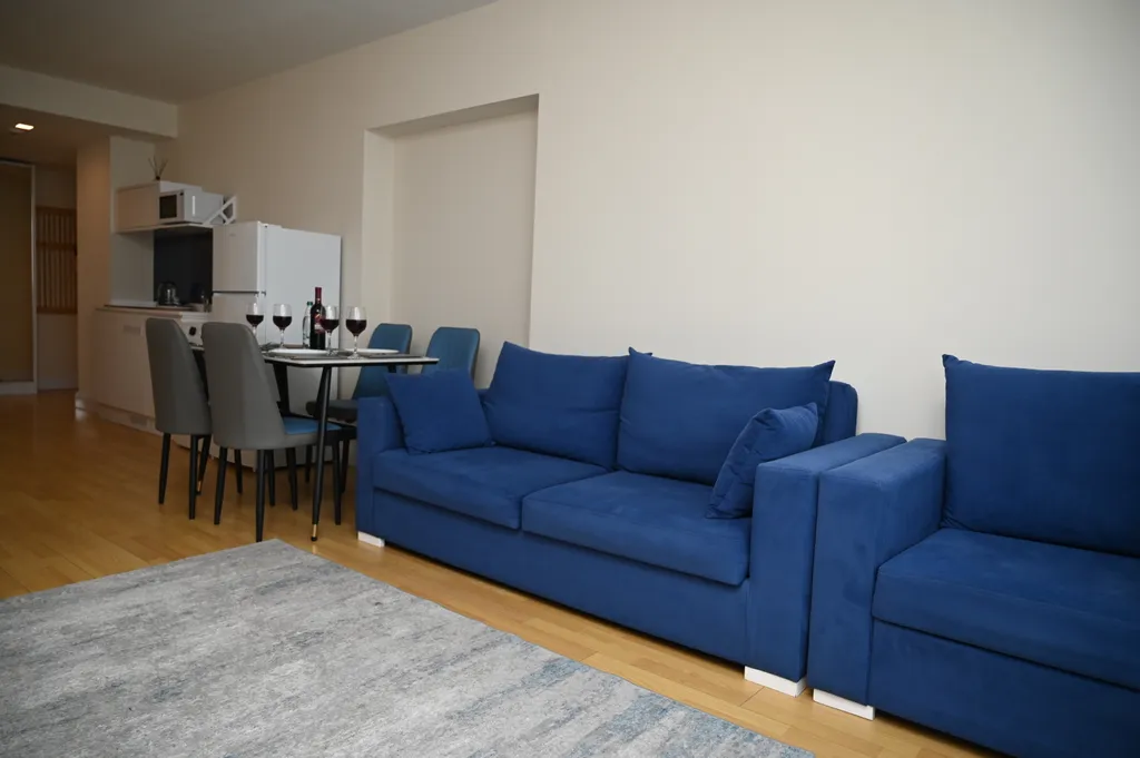 Большая 2+1 с шикарным видом на море и набережную, 22 этаж