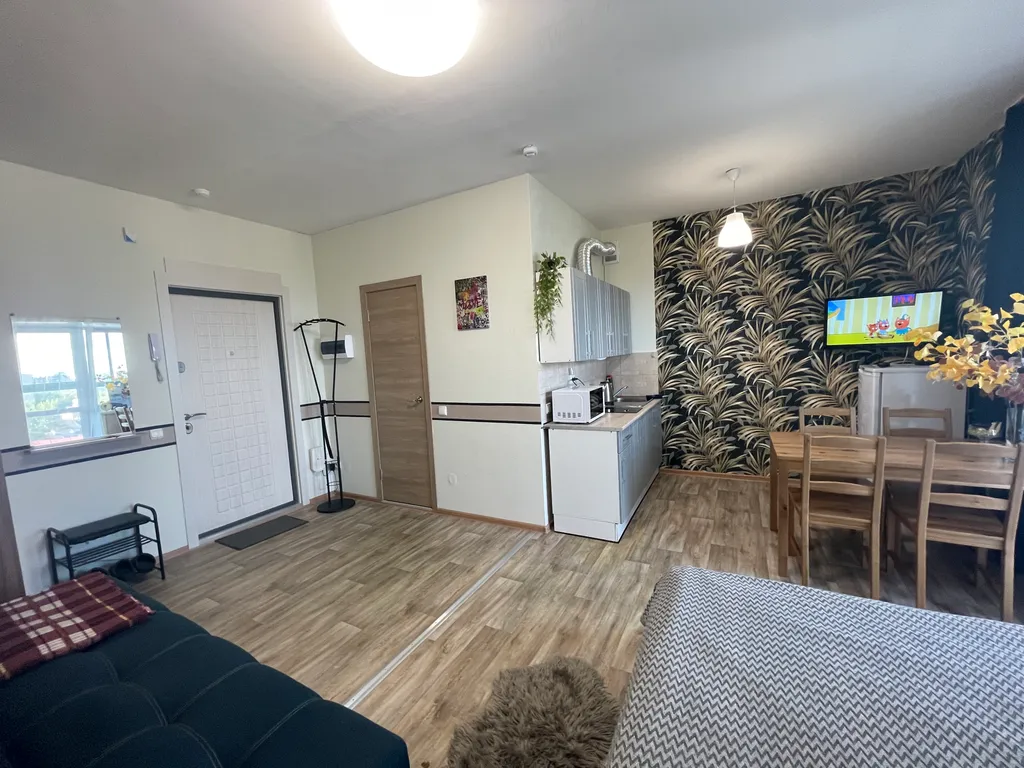 Студия в центре с видом на Северную Двину