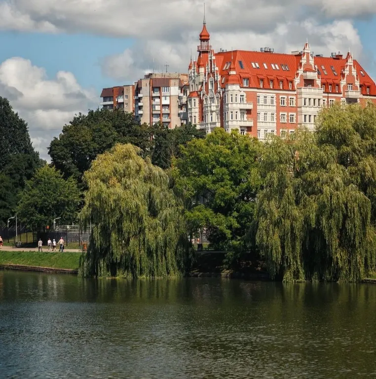 Квартира Квартира Твой дом у озера с музеем во дворе — Калининград