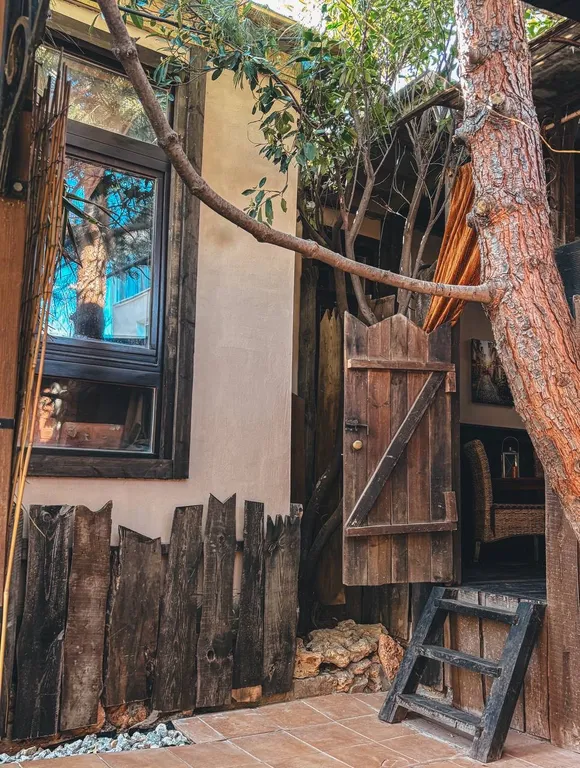 Дачный дом у моря в африканском стиле