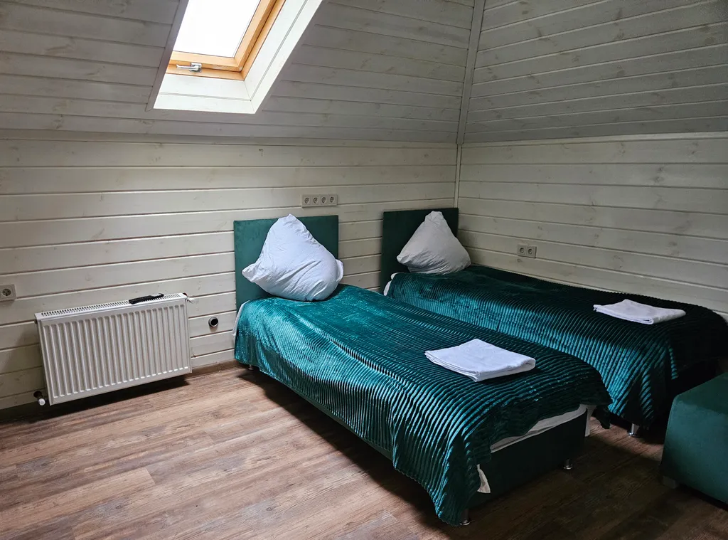 Дом с баней и камином для большой компании