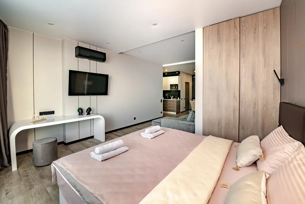 2х комнатная квартира с видом на море