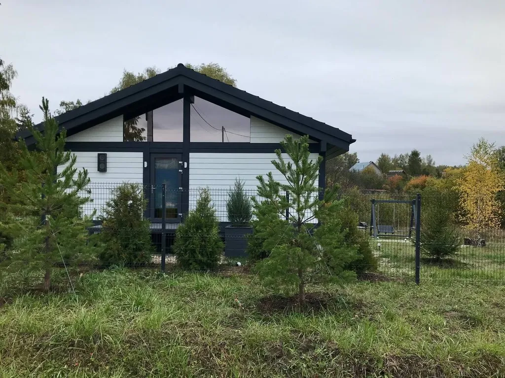 Фахверковый дом в Скрипово у реки Ока