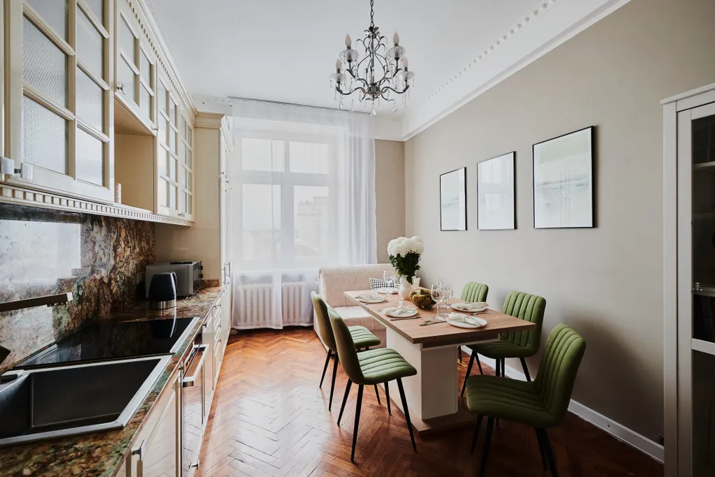 Квартира Квартира Новая трешка с видом на Тверскую — Москва