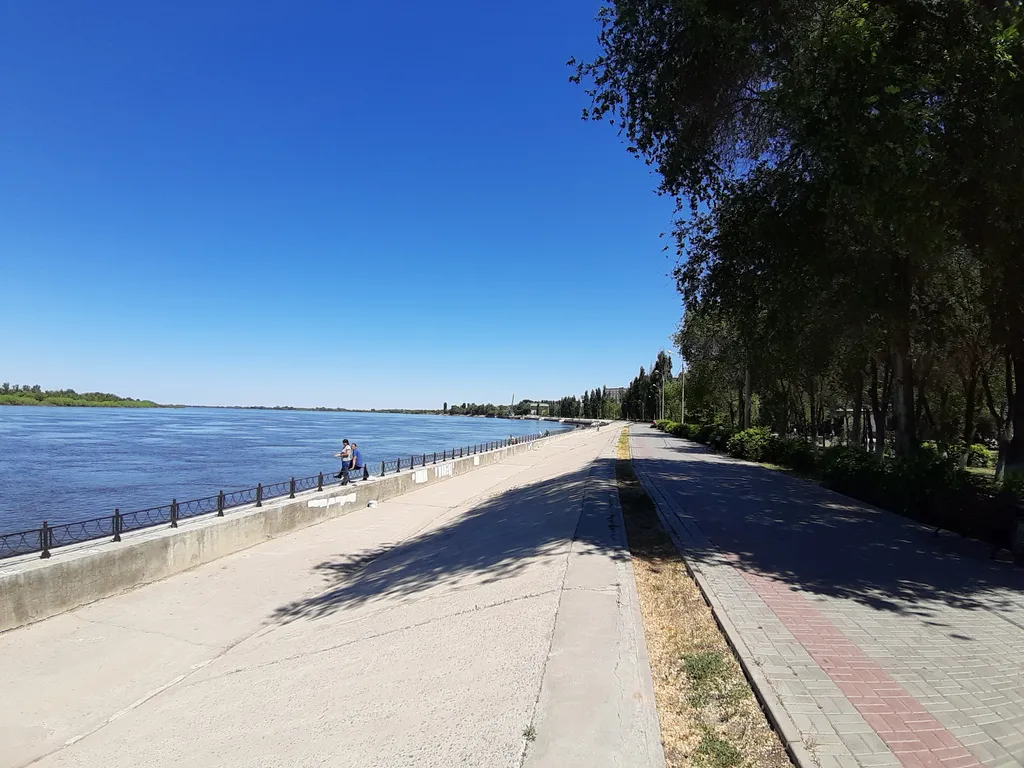 Уютная студия на набережной Волги