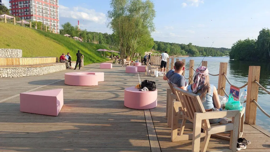 Студия с балконом недалеко Крокус Экспо