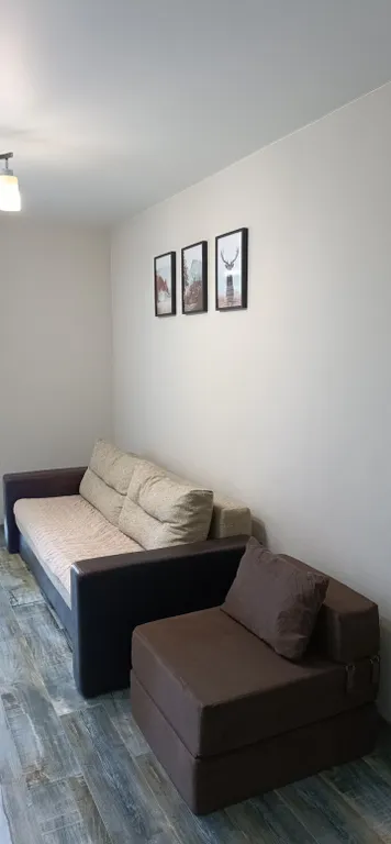 Большая светлая студия в новом доме, удобное бесконтактное заселение