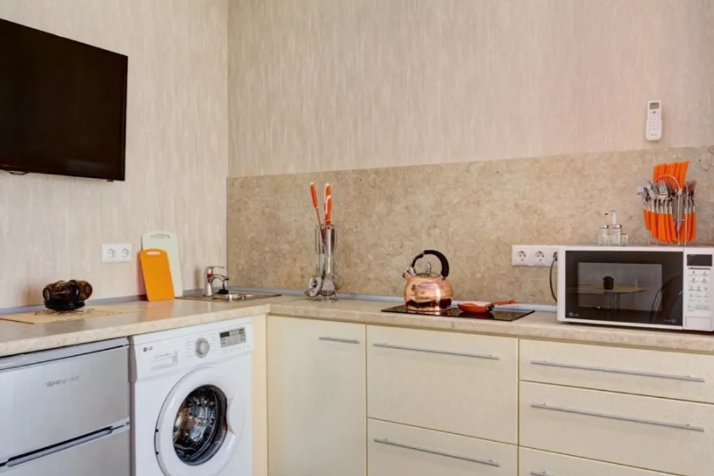 Уютные апартаменты с джакузи в центре в закрытом ЖК