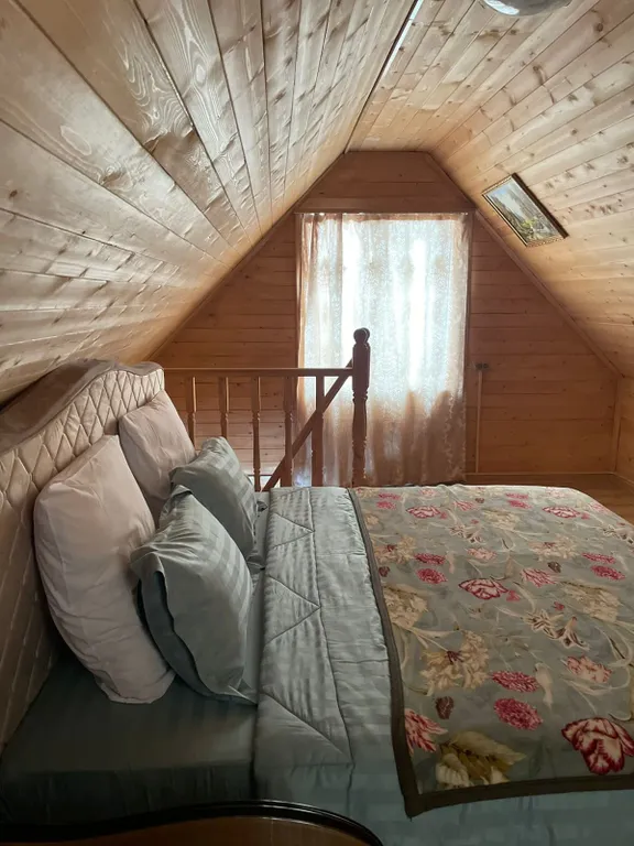 Уютный деревянный домик