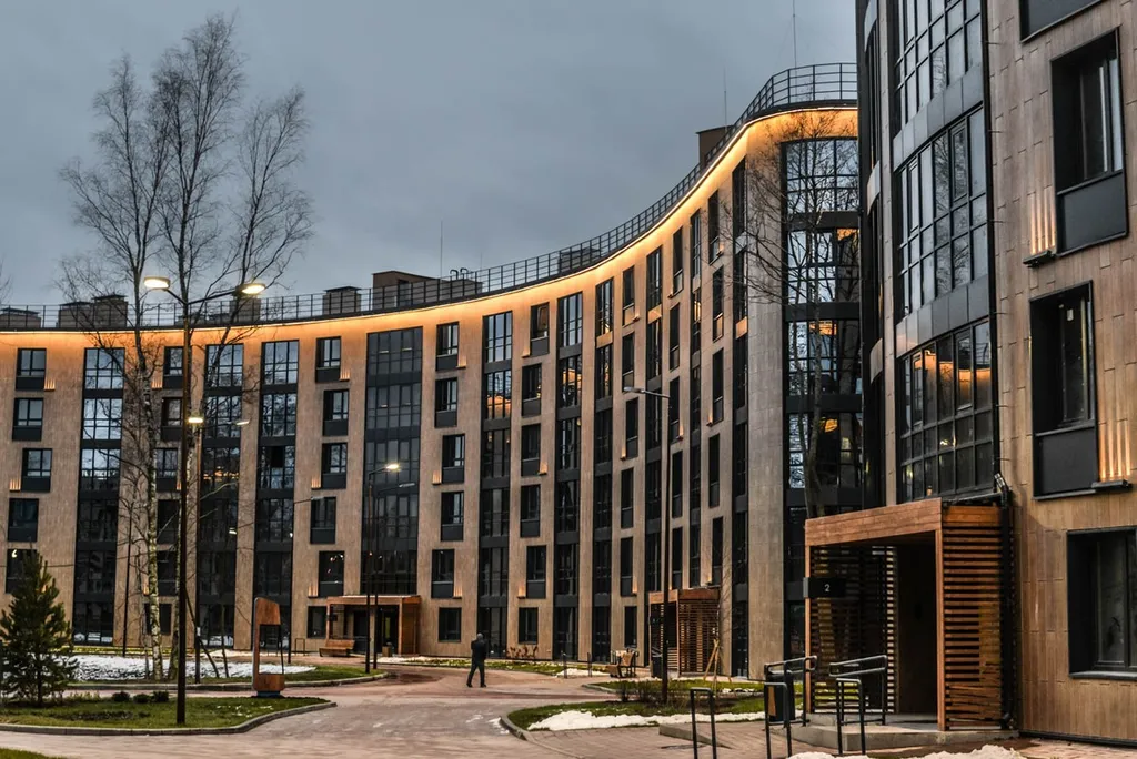 Апартамент на Финском заливе светлый мир внутри