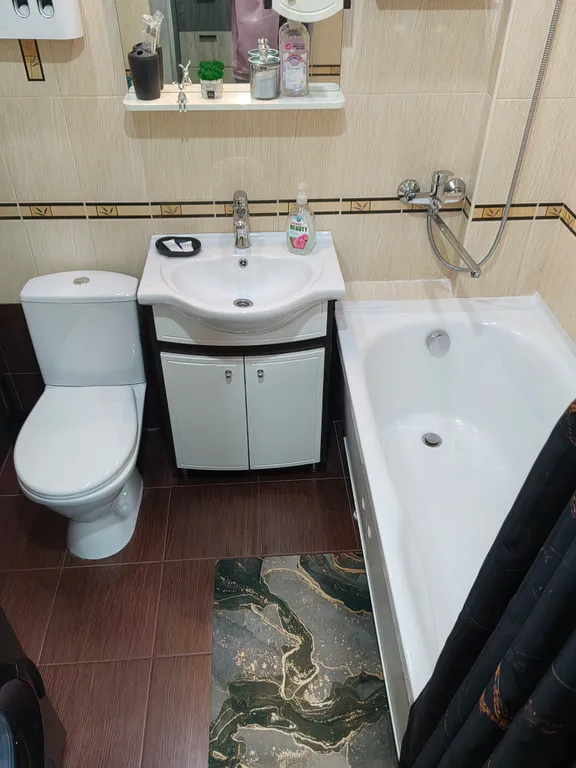 Интересная квартира с видом на город в комфортном ЖК