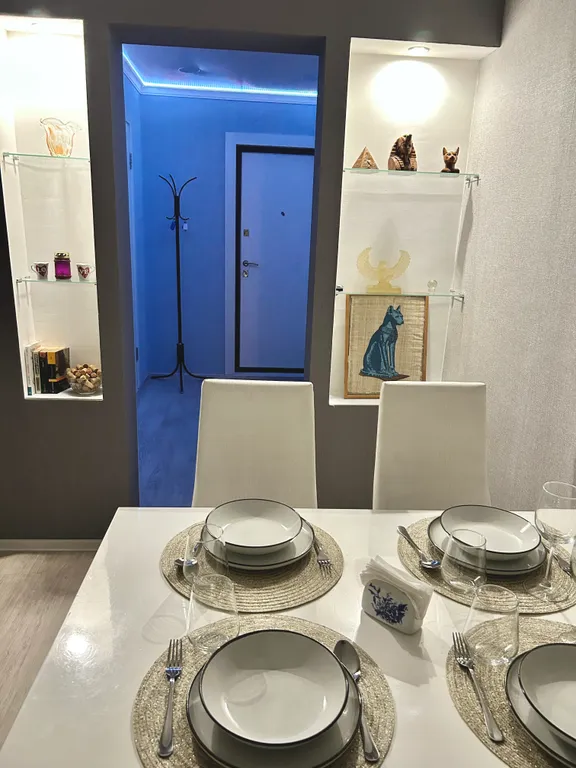 Уютная видовая квартира на последнем этаже