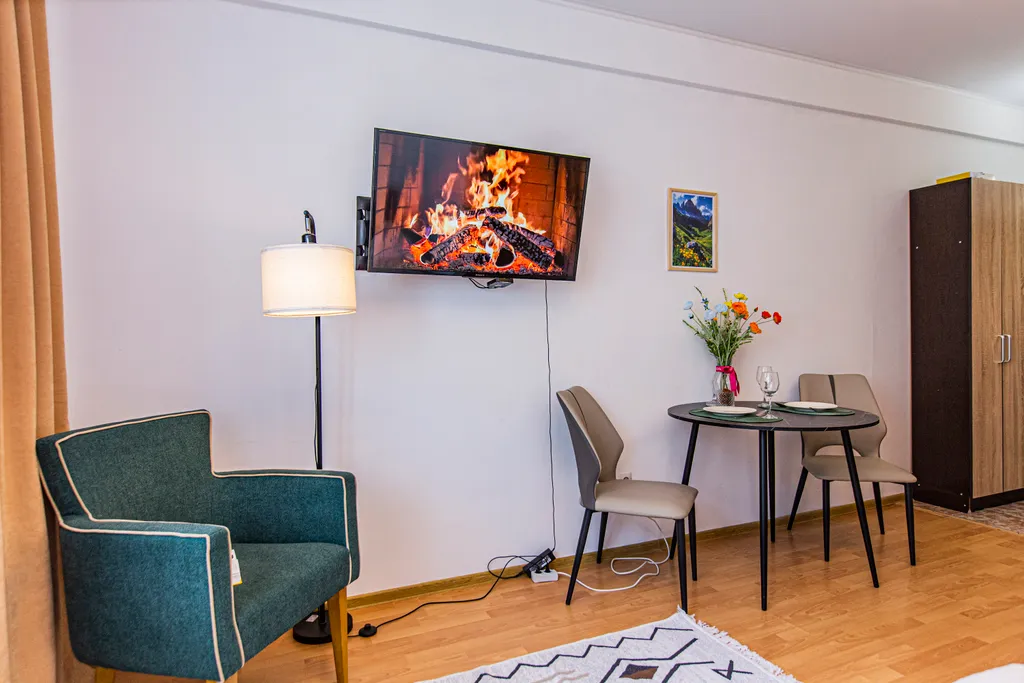 Квартира в ЖК Бастау с красивым видом на горы