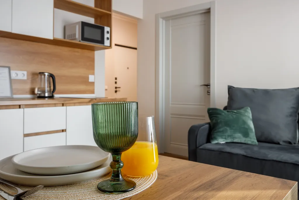 Уютная квартира в центре города с видом на аэоропорт