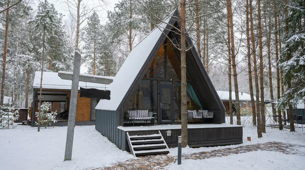 A-Frame с кондиционером