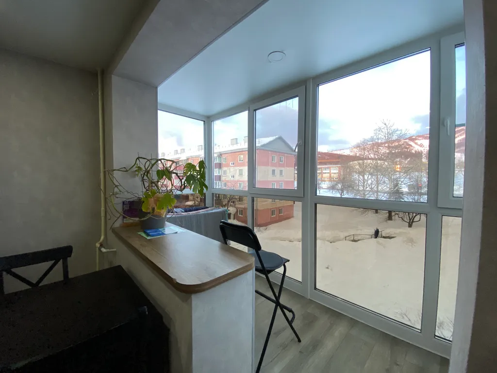 Удобная и свeтлaя кваpтира с великолепным видом из лоджии