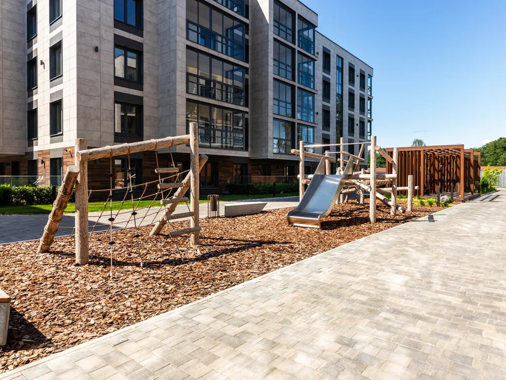 Апарт Aquamarine Resort в доме с бассейном и сауной возле залива