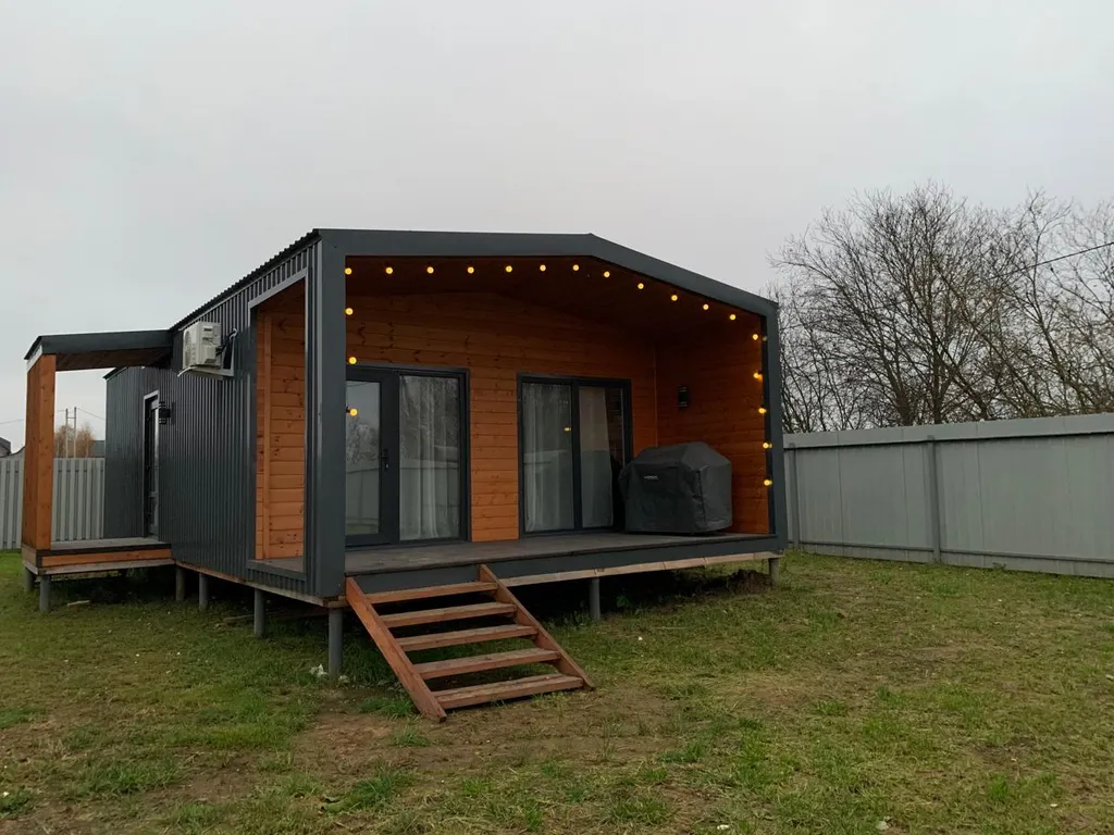 Загородный дом с баней