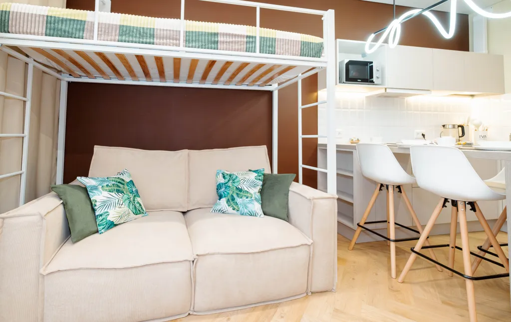 Квартира Квартира Уютная студия с видом на море — Сочи