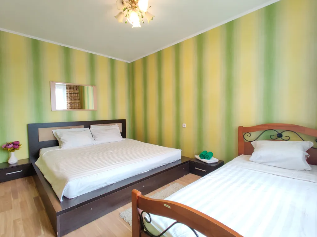 Двухкомнатная, 4 раздельных места