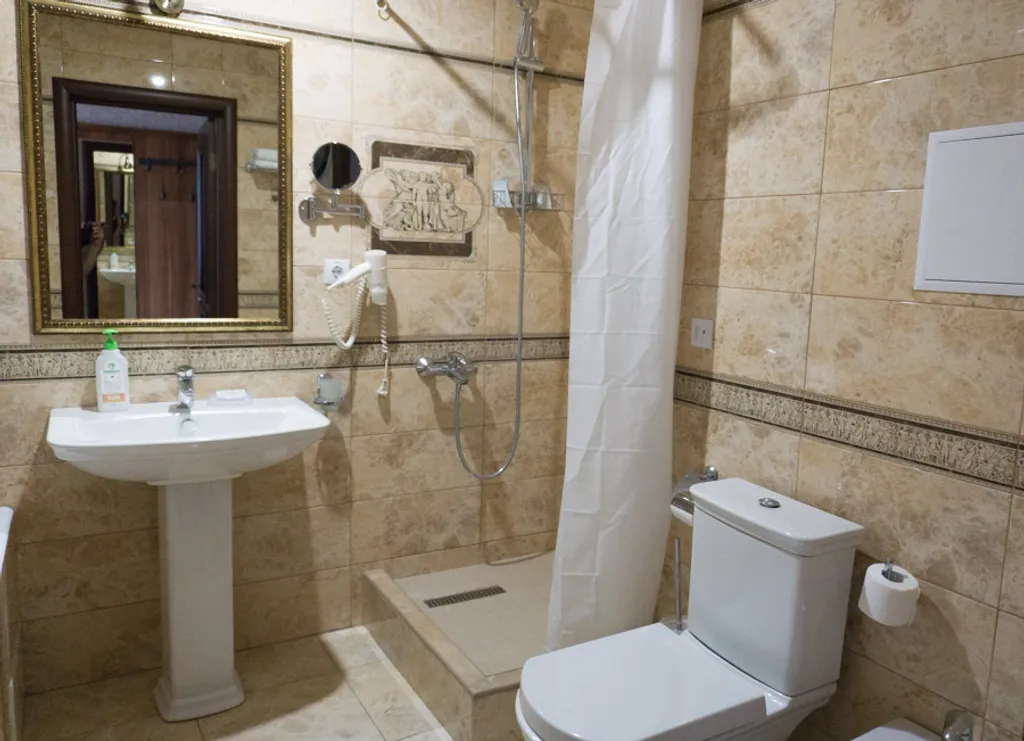 Квартира Квартира Двухкомнатный четырёхместный апартамент с кухней в отеле Либерти Флай — Адлер