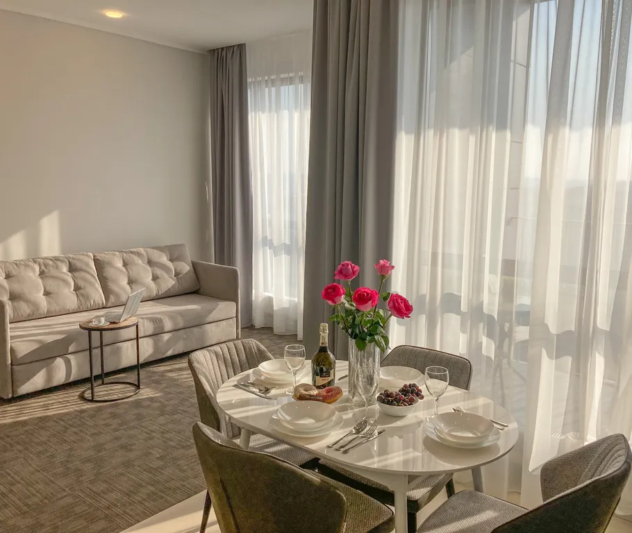 Квартира Квартира Сан Сити 1 в здании с Baltik spa на 9 этаже — Светлогорск