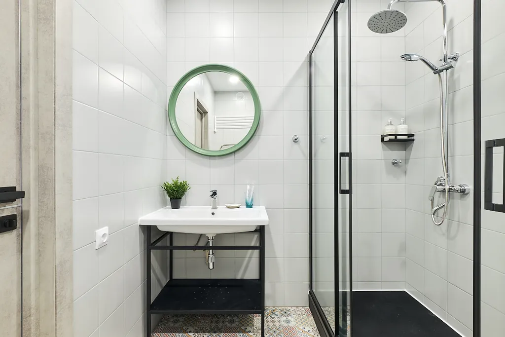 Студия с панорамным видом на город