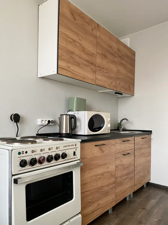 Просторная однокомнатная квартира у леса