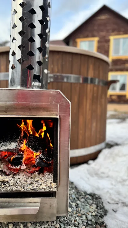 Уютный коттедж с видом на горы