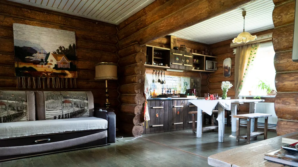 Эко-домики с русской баней Медвежье Урочище