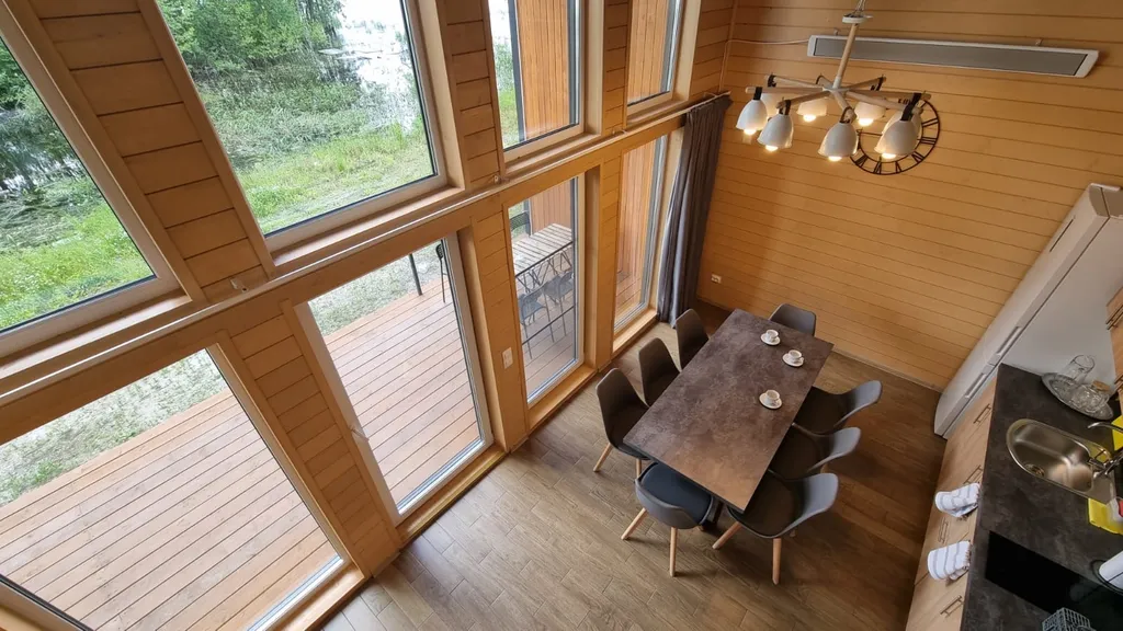 Коттедж Коттедж с видом на озеро — Приозерск