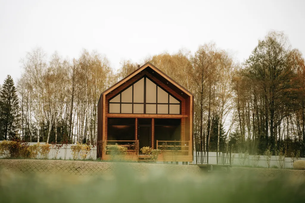 Дом в стиле Барнхаус