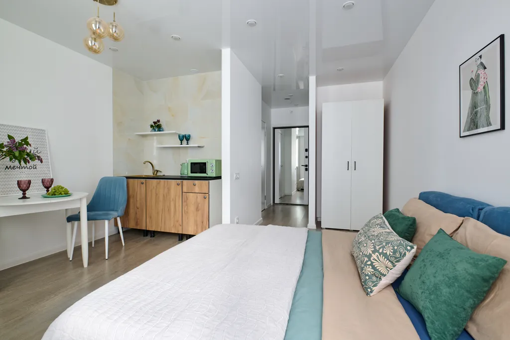 Светлая студия у Сколтеха