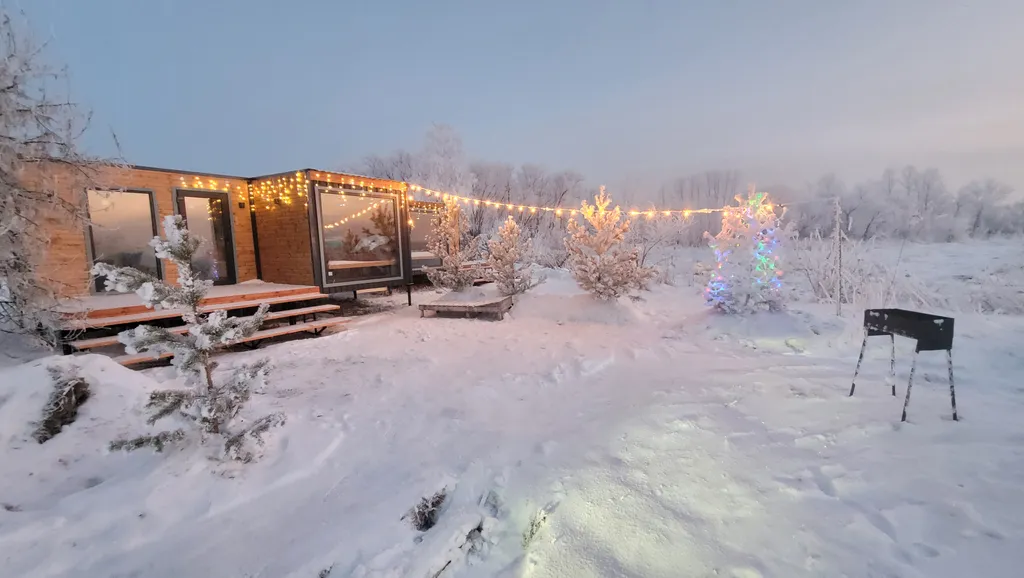 Коттедж Уютный домик с видом на озеро — Петровский