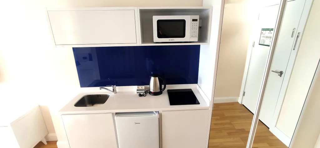 Апартамент-студио в Орби-сити с прямым видом на море