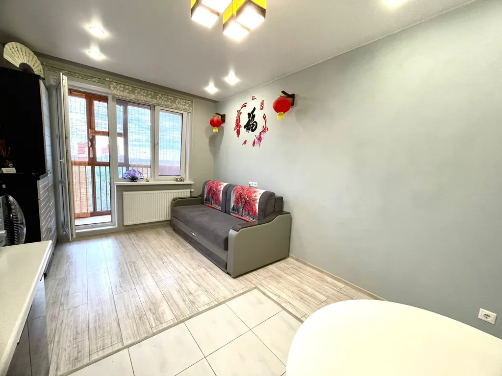 Уютная студия в тихом зелёном районе