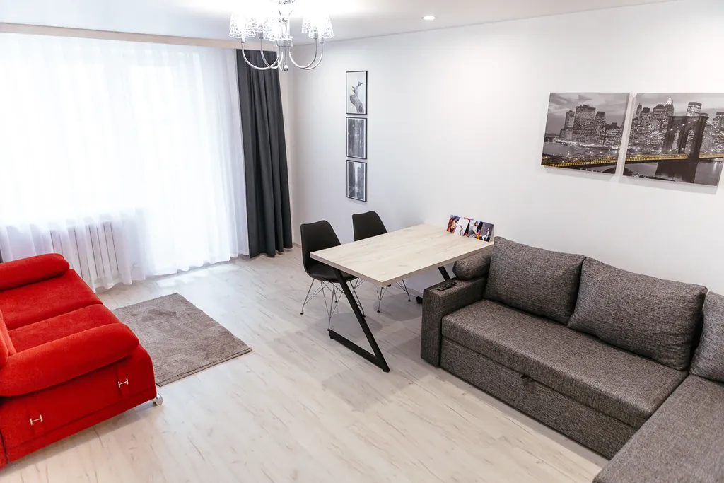 Уютная квартира с двумя спальнями и стильным интерьером