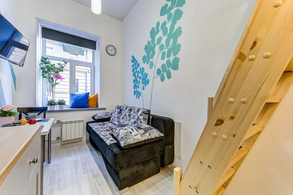 Квартира Квартира Студия у метро Лиговский проспект — Санкт-Петербург