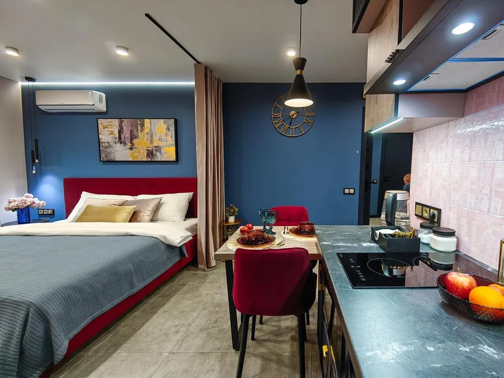 Дизайнерская студия премиум-класса в новом ЖК Дом на набережной