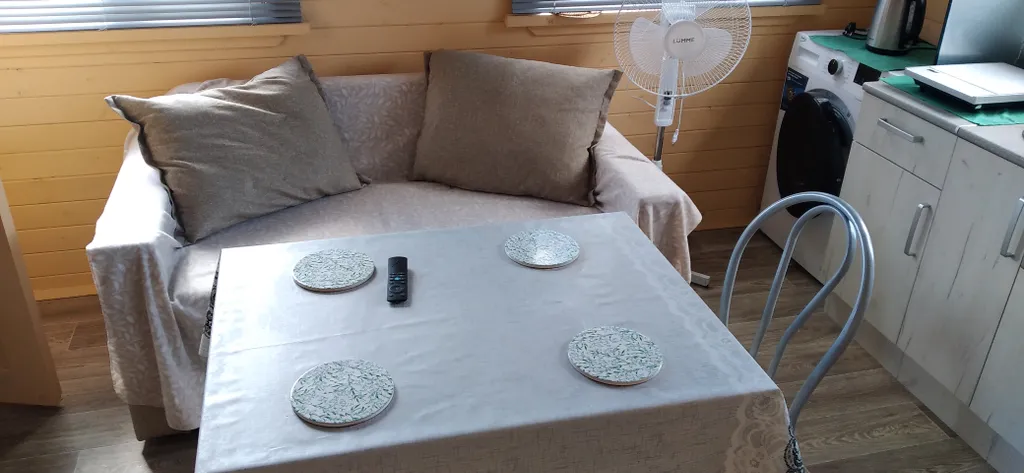 Уютный домик Островок с баней на дровах